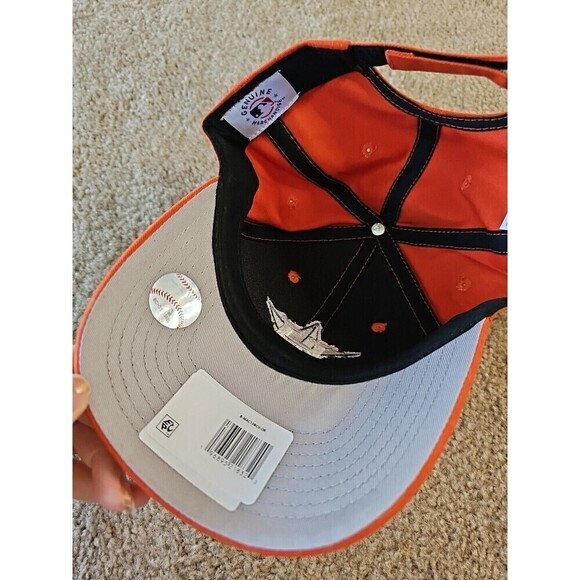 Houston Astros MLB Fan Favorite MVP Basic Orange Hat Cap Adult Men's Adjustable - Picture 6 of 6